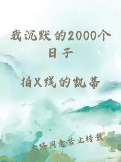 我沉默的2000个日子