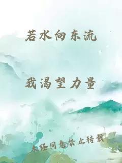 若水向东流