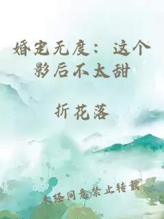 婚宠无度：这个影后不太甜